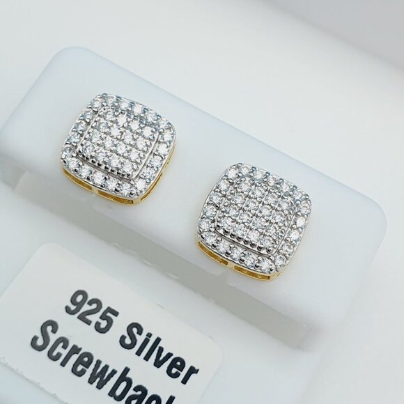 925 Sterling Silver Cubic Zirconia Earrings, U19254800 - Picture 3 of 11